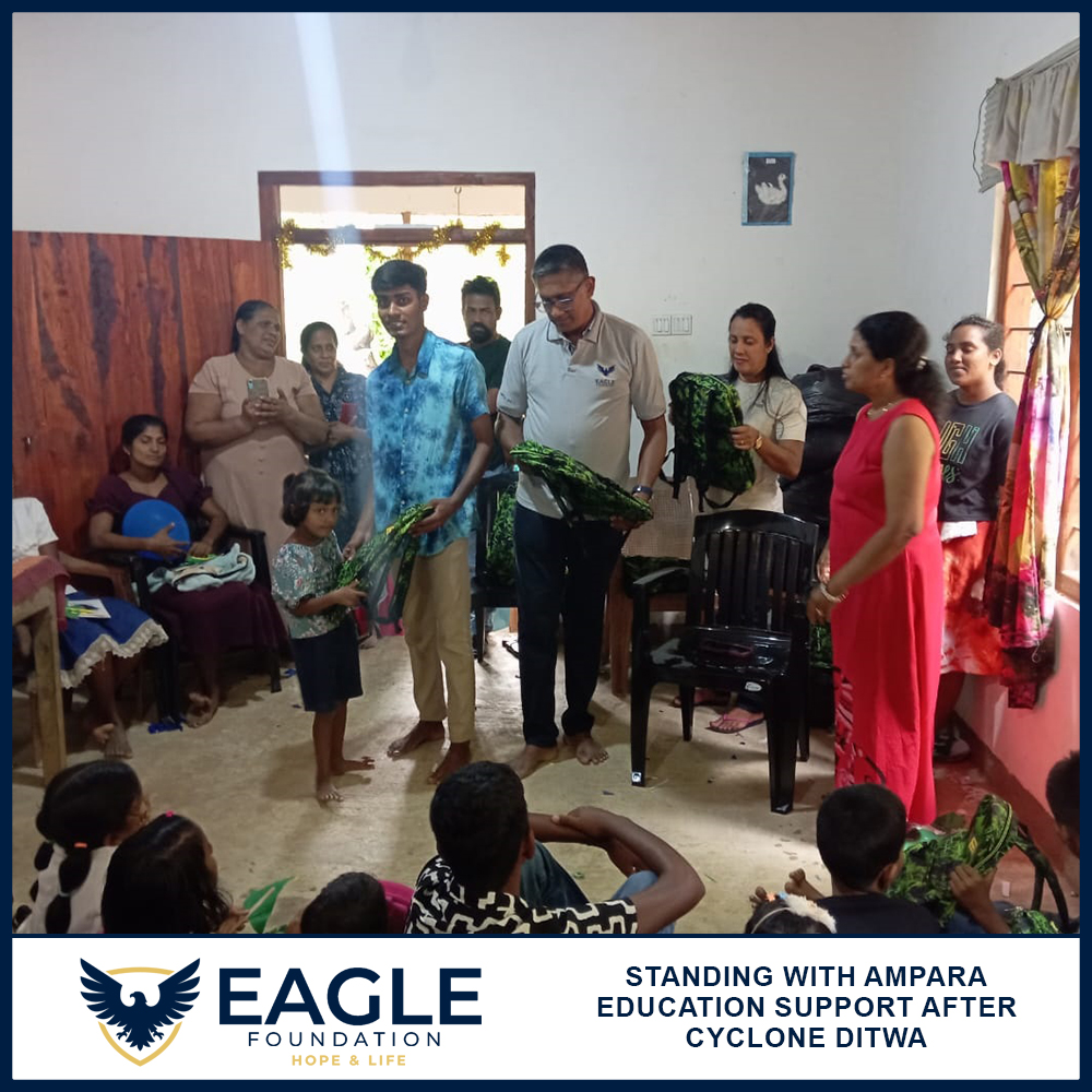 Standing with Ampara Education Support After Cyclone Ditwa