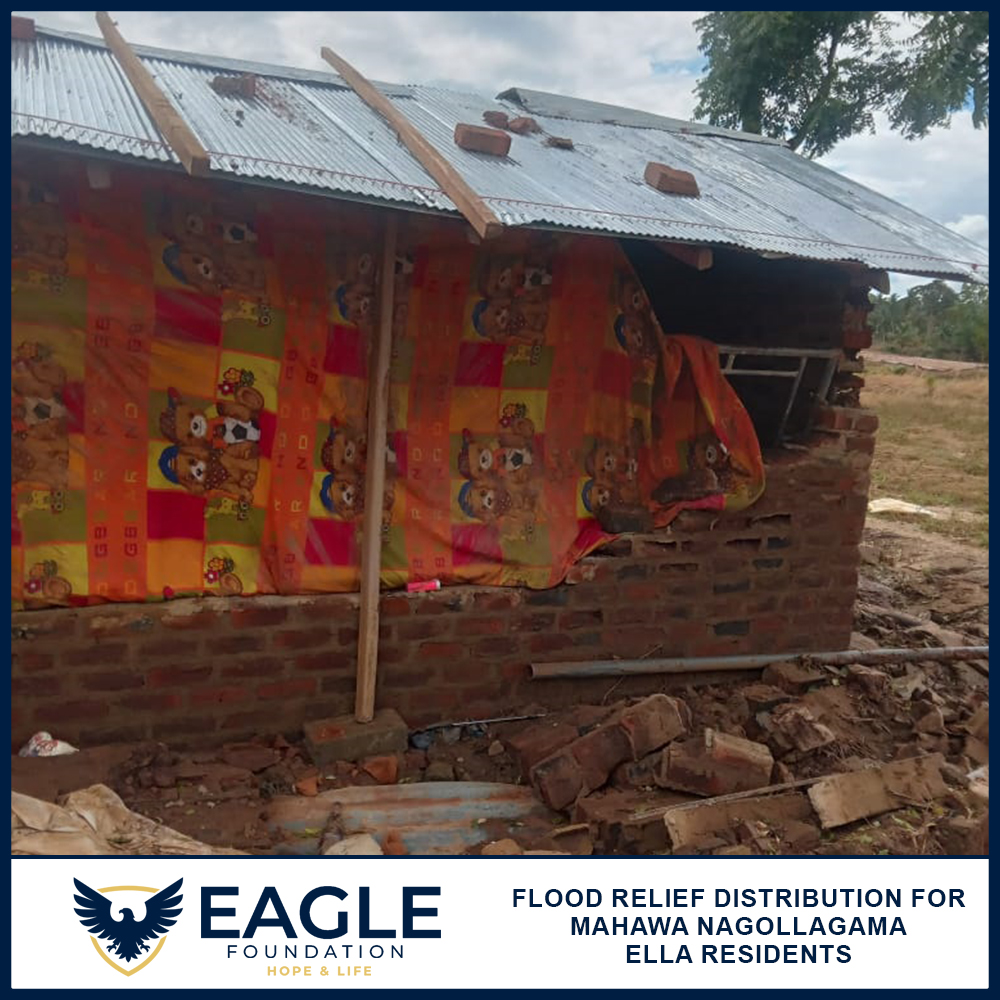 Flood Relief Distribution for Mahawa Nagollagama Ella Residents